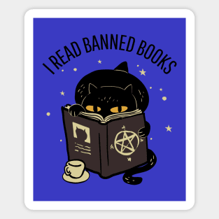 I read banned books Magnet